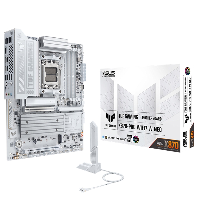 مادربرد ایسوس TUF GAMING X870-PRO WIFI7 W NEO DDR5