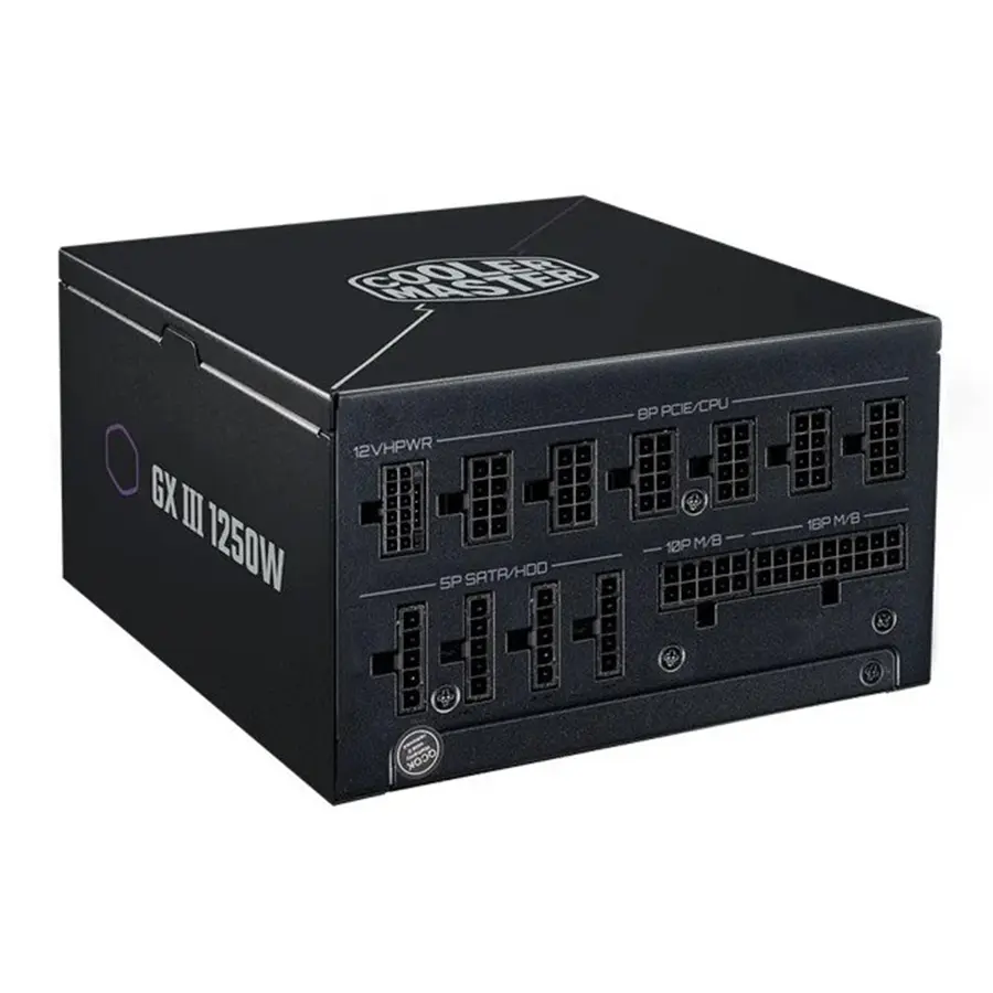 پاور کامپیوتر 1250 وات تمام ماژولار کولرمستر مدل GX III Gold 1250