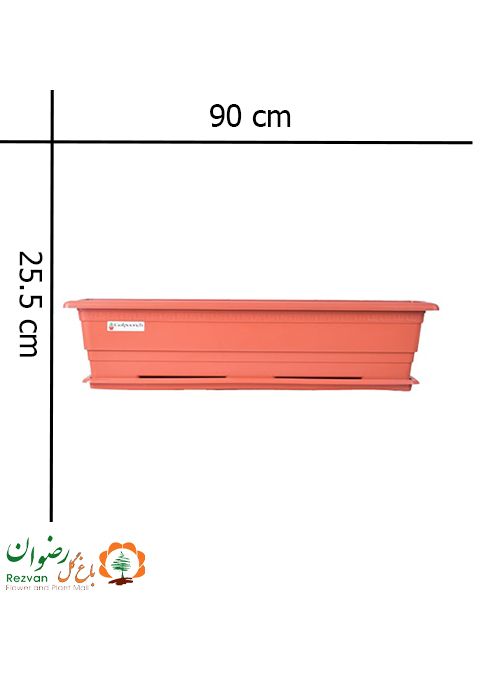 گلدان گلپونه مستطیل مدل:216 (دارای رنگبندی متنوع)
