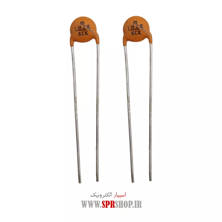 خازن عدسی 1.8NF 50V