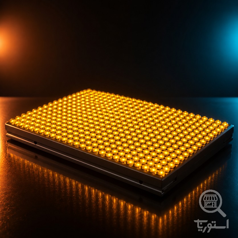 ماژول تابلو روان زرد میعاد SMD