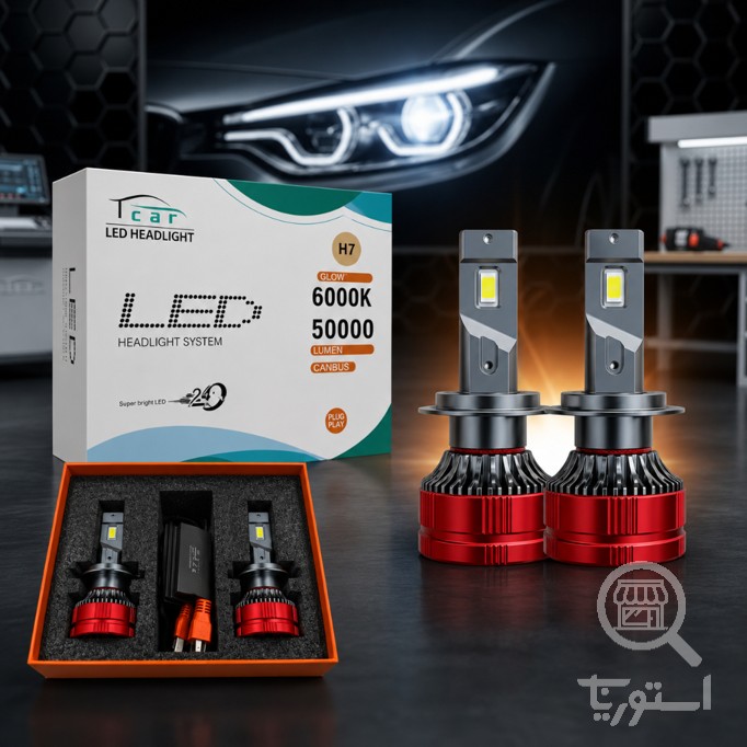 هدلایت تیکار مدلGLOW پایه 9005