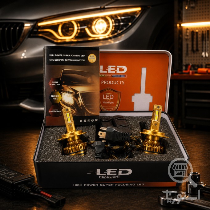 هدلایت تیکار مدل GOLD PRO پایه H4