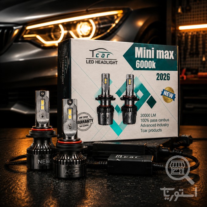 هدلایت تیکار مدلMini Max 2026پایه H7