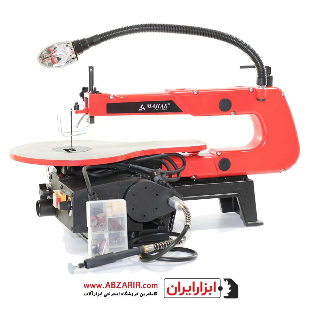 اره مویی چراغ دار همراه با فرز خرطومی محک مدل RSS-405L