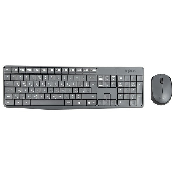 کیبرد و موس بی سیم لاجیتک Logitech MK235 Wireless Keyboard and Mouse Combo