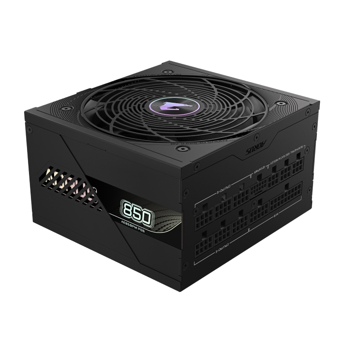 پاور 850 وات گیگابایت مدل AORUS ELITE P850W 80+ Platinum Modular PCIe 5.0 (rev. 1.0)