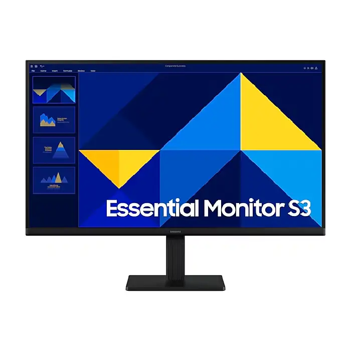 مانیتور 27 اینچ سامسونگ مدل Essential Monitor S3 S30GD LS27D300GAEXXS (100 هرتز)