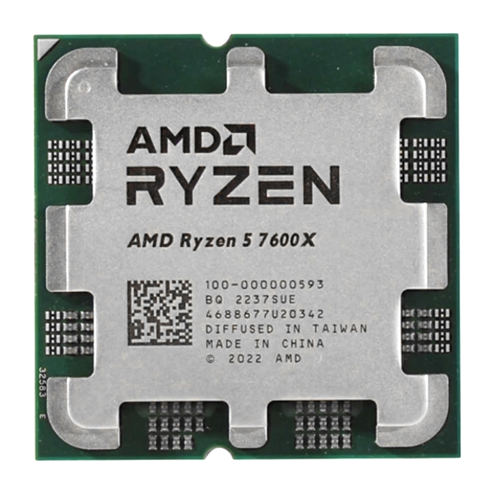 سی پی یو ای ام دی بدون باکس Ryzen-5 7600X AM5 CPU