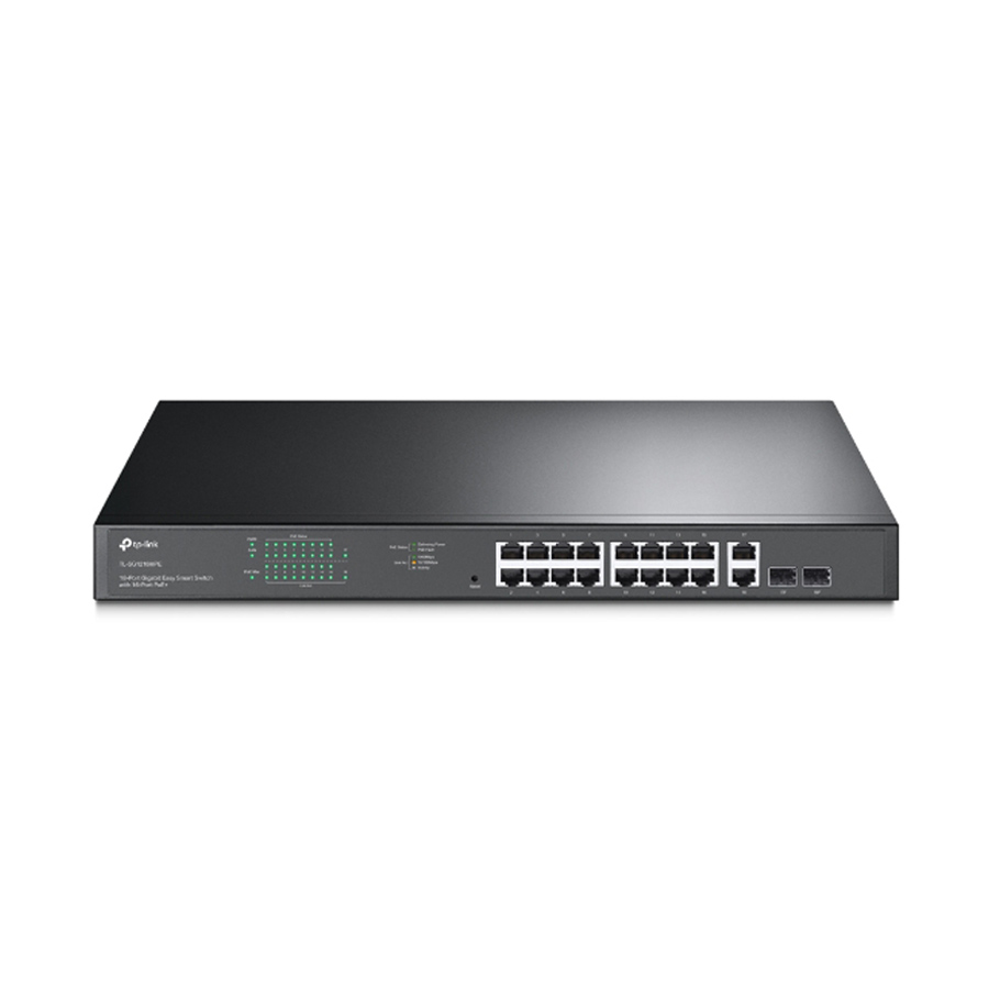 سوئیچ گیگابیت 16 پورت تی پی لینک مدل TL-SG1218MPE Easy Smart