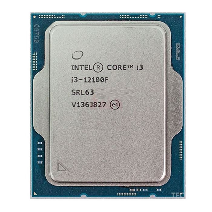 پردازنده اینتل Core i3 12100F بدون باکس