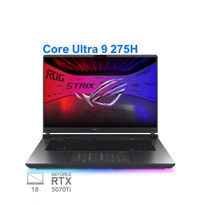 لپ تاپ گیمینگ ایسوس ROG Strix G16 G615LR Ultra9 275HX 32GB 1TB SSD RTX5070 Ti WQXGA