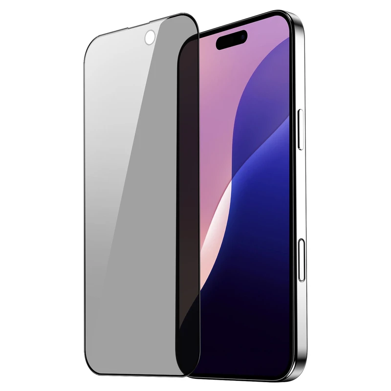 محافظ صفحه نمایش حریم شخصی بادیگارد مدل PiP 2 مناسب برای گوشی موبایل اپل iPhone 16 Pro Max