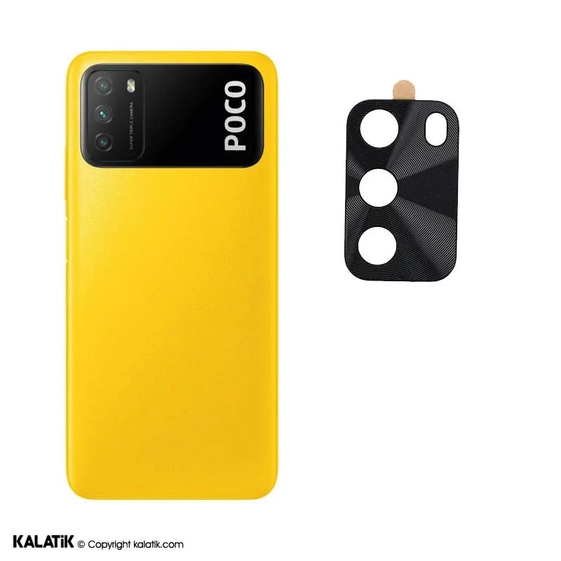 محافظ لنز دوربین AK مناسب برای گوشی موبایل Xiaomi POCO M3