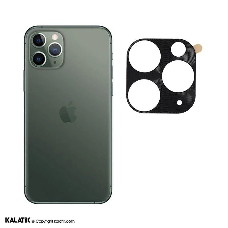 محافظ لنز دوربین AK مناسب برای گوشی موبایل Apple iPhone 11 Pro / 11 Pro Max