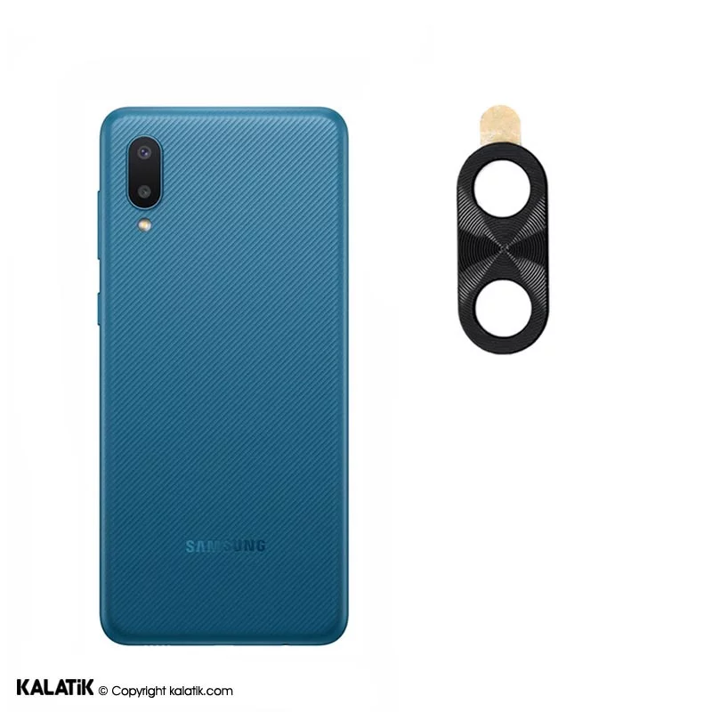 محافظ لنز دوربین AK مناسب برای گوشی موبایل Samsung Galaxy A02/Galaxy M02