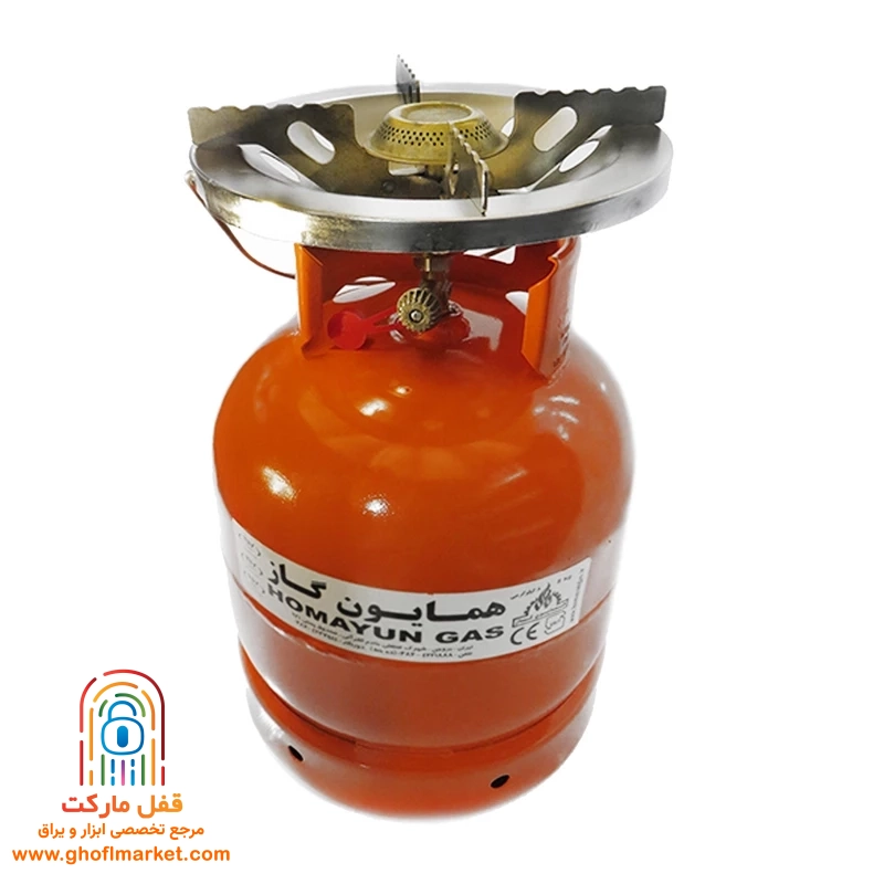 پیک نیک 8 کیلویی خوراک پز نارنجی همایون گاز