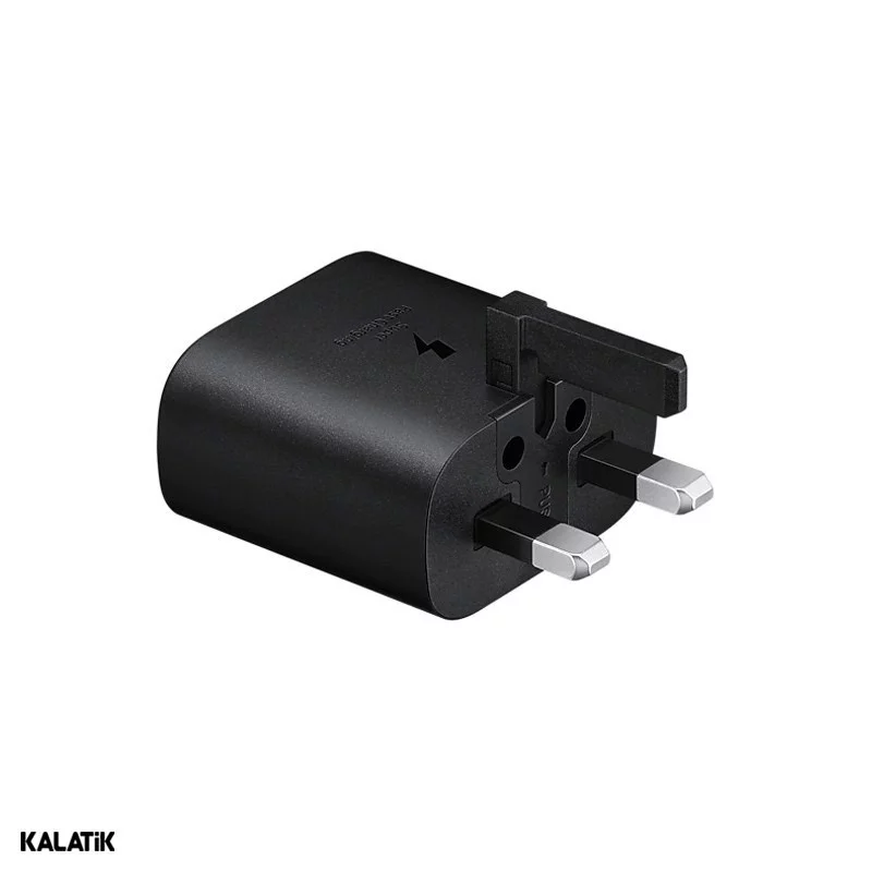 شارژر دیواری 25W سامسونگ SOLUM مدل EP-TA800 فست PD تک پورت سه پین-شارسل