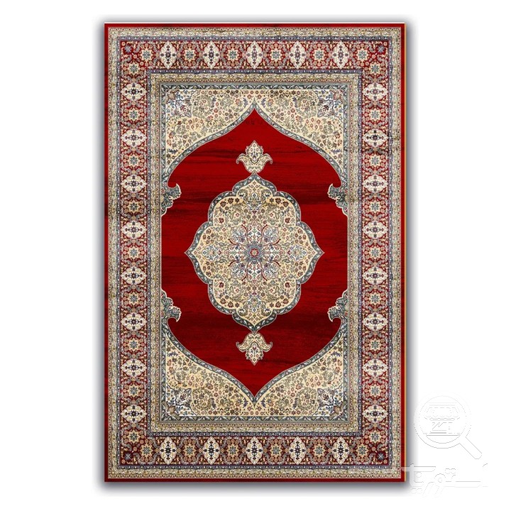 فرشینه مخمل ترک طرح محرابی لاکی کد A4-165