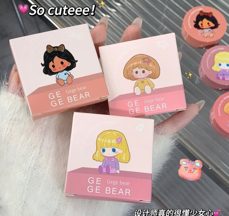 رژگونه کوشنی کره ای gege bear