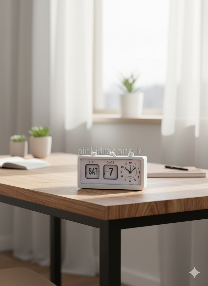 ساعت رومیزی فانتزی مدل Vintage Flip Clock