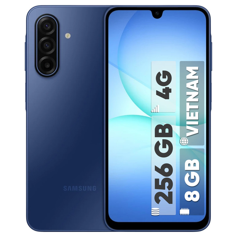 گوشی موبایل سامسونگ مدل Galaxy A17 4G دو سیم کارت ظرفیت 256 گیگابایت و رم 8 گیگابایت - ویتنام