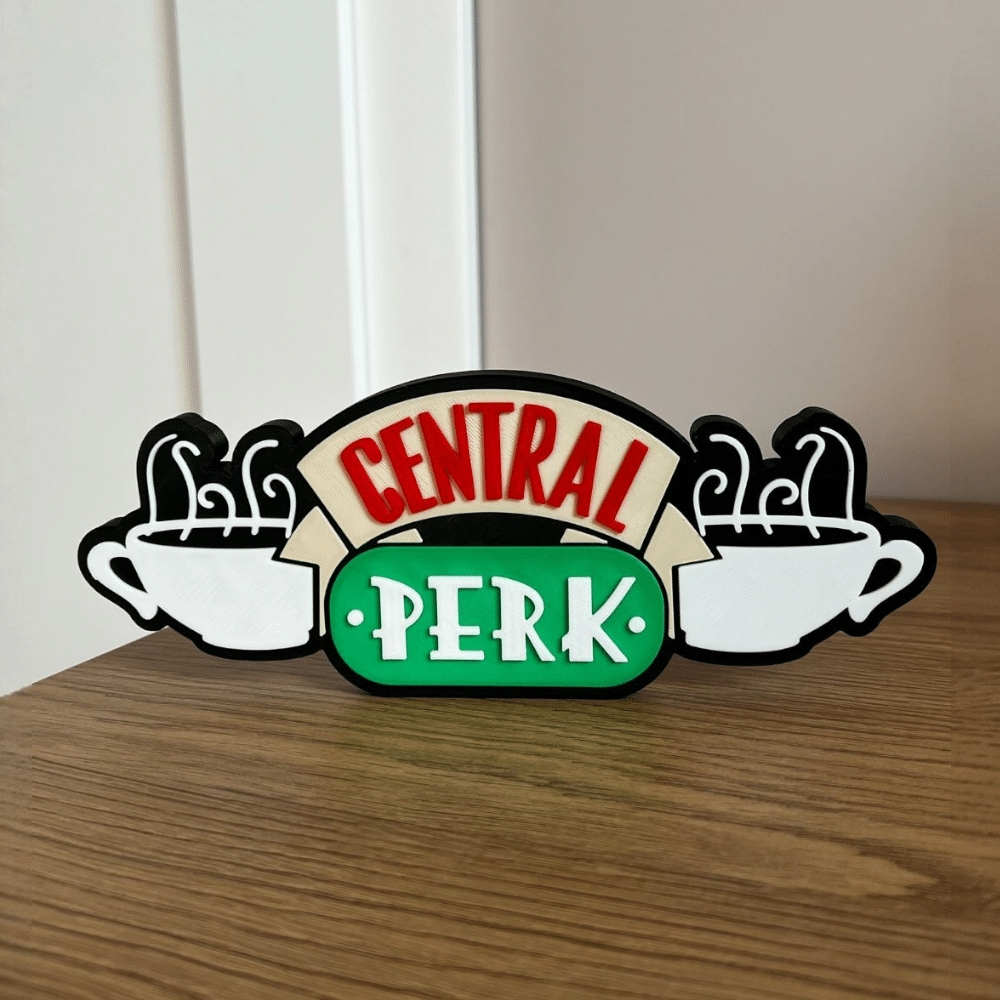دکوری فرندز Central Perk | ساخته شده با پرینتر سهبعدی
