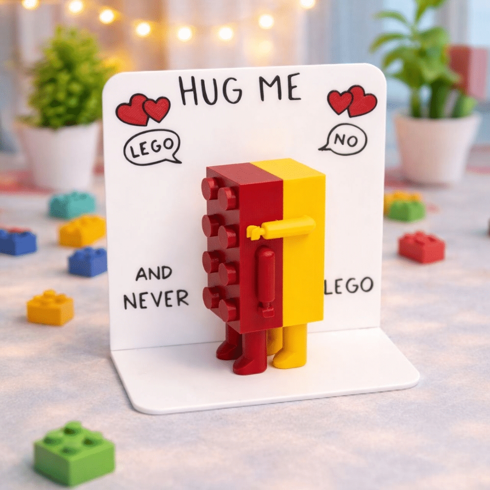 فیگور آجرِ لگویی Hug me