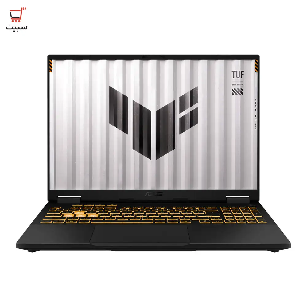 لپ تاپ 16 اینچی گیمینگ تاف ایسوس مدل TUF Gaming F16 2025 FX608JPR i7 14650HX 16G 2T SSD 8G RTX 5070 WUXGA 165Hz