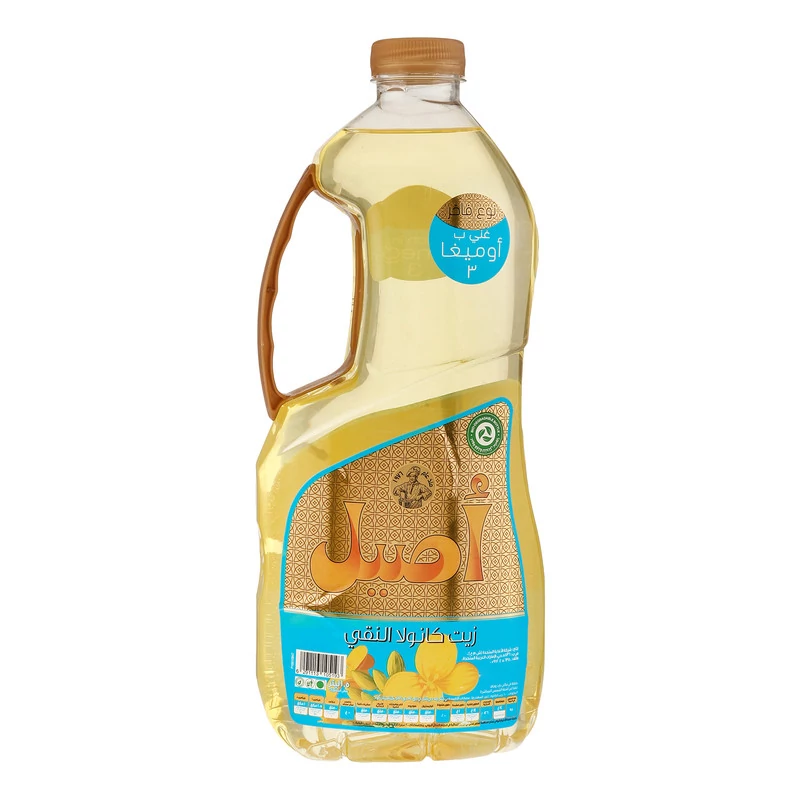روغن مایع کانولا اصیل 1.5 لیتری