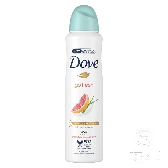 اسپری ضدتعریق زنانه داو مدل Go Fresh Grapefruit & Lemongrass
