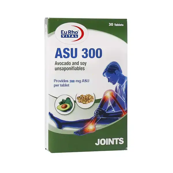 قرص آسو ( آ اس یو ) 300 میلی گرم یوروویتال بسته 30 عددی