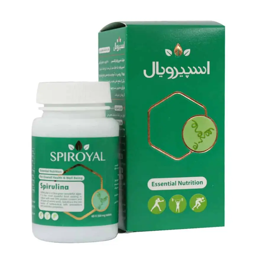 قرص جلبک اسپیرویال ماستر فوده بسته 60 عددی