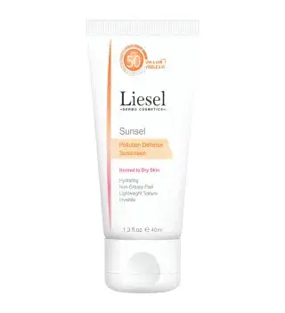 کرم ضد آفتاب لایسل SPF50 بی رنگ مناسب پوست نرمال تا خشک حجم 40 میلی لیتر