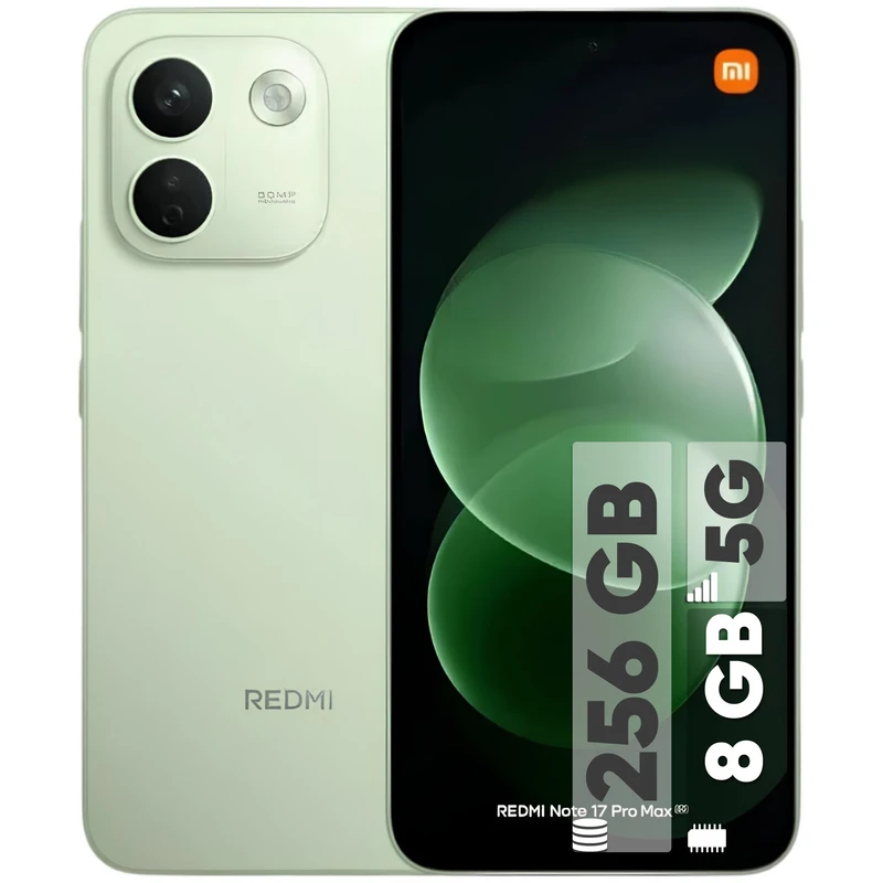 گوشی موبایل شیائومی مدل Redmi Note 17 Pro Max دو سیم کارت ظرفیت 256 گیگابایت و رم 8 گیگابایت