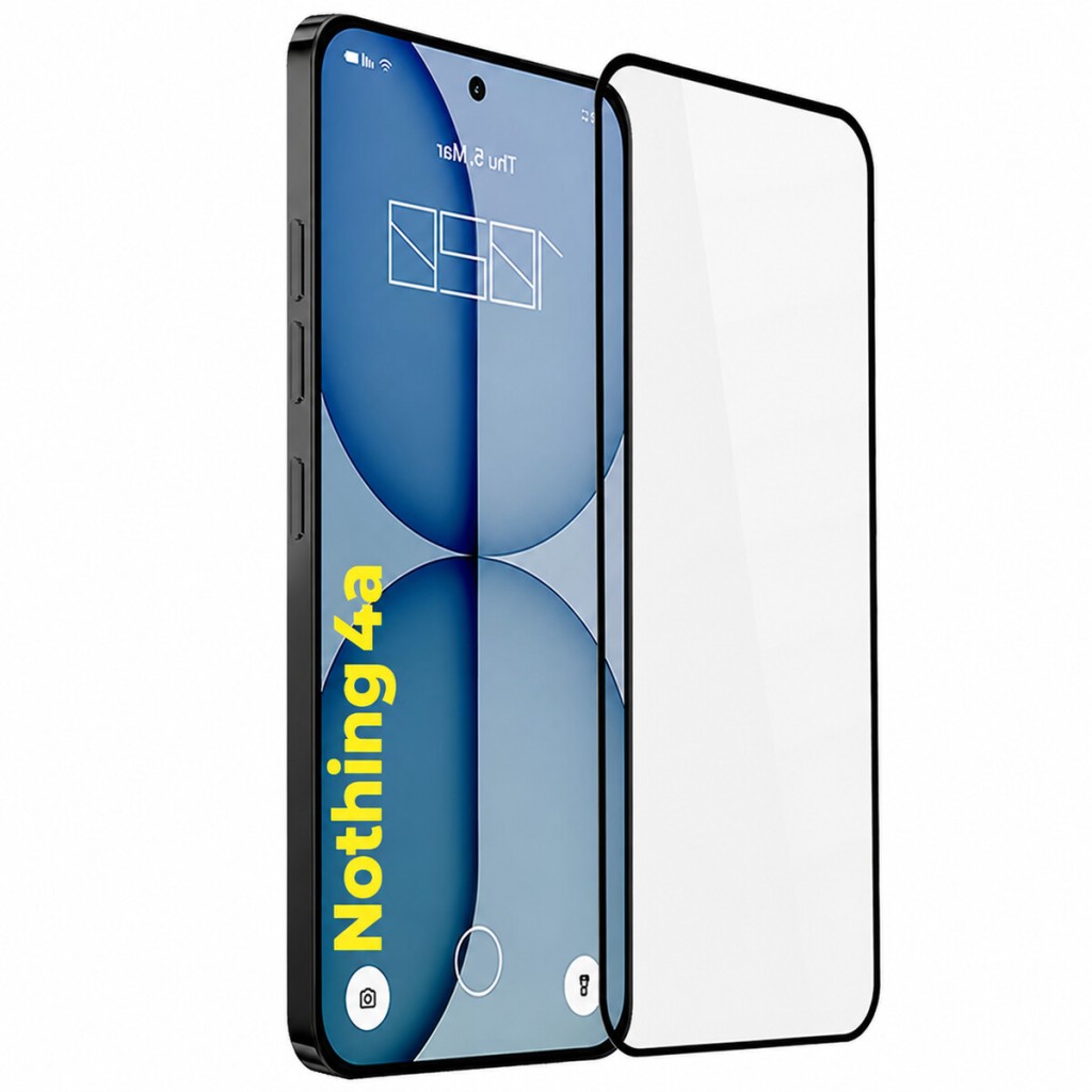 محافظ صفحه نمایش شیشهای فول FNP مناسب Nothing Phone 4a