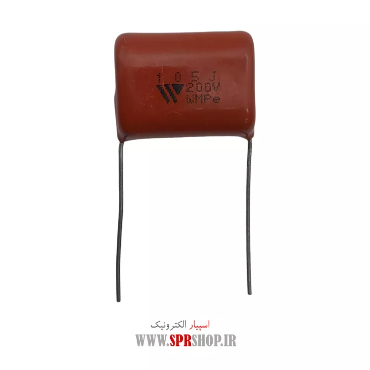 خازن پلی استر 1MF 200V