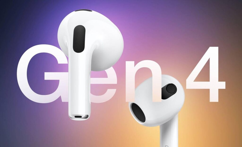 هندزفری بی سیم اپل مدل AirPods 4 نسخه ANC