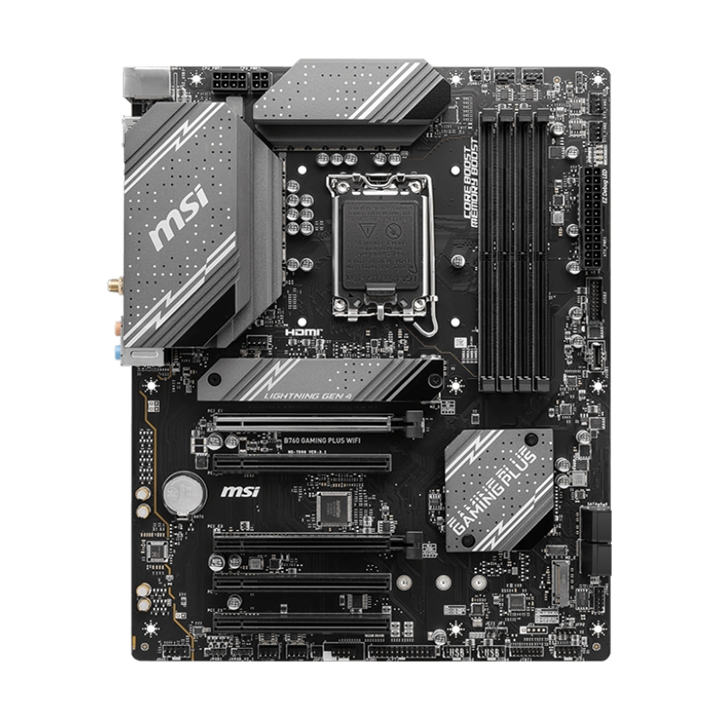 مادربرد ام اس آی مدل MSI B760 GAMING PLUS WIFI DDR5