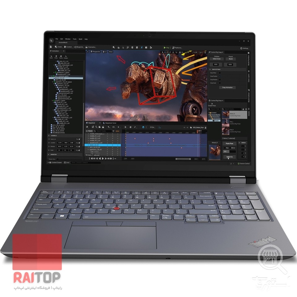 لپ تاپ 16 اینچی Lenovo مدل ThinkPad P16 Gen 2