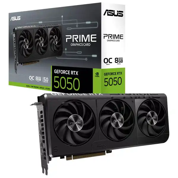 کارت گرافیک ایسوس مدل PRIME GeForce RTX 5050 8GB GDDR6 OC Edition