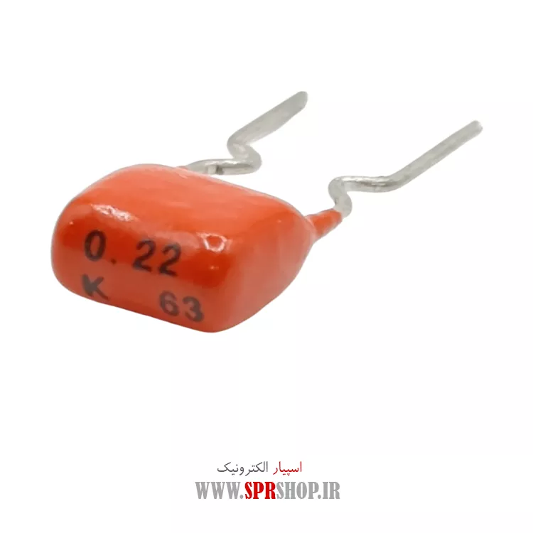 خازن پلی استر 220NF 63V