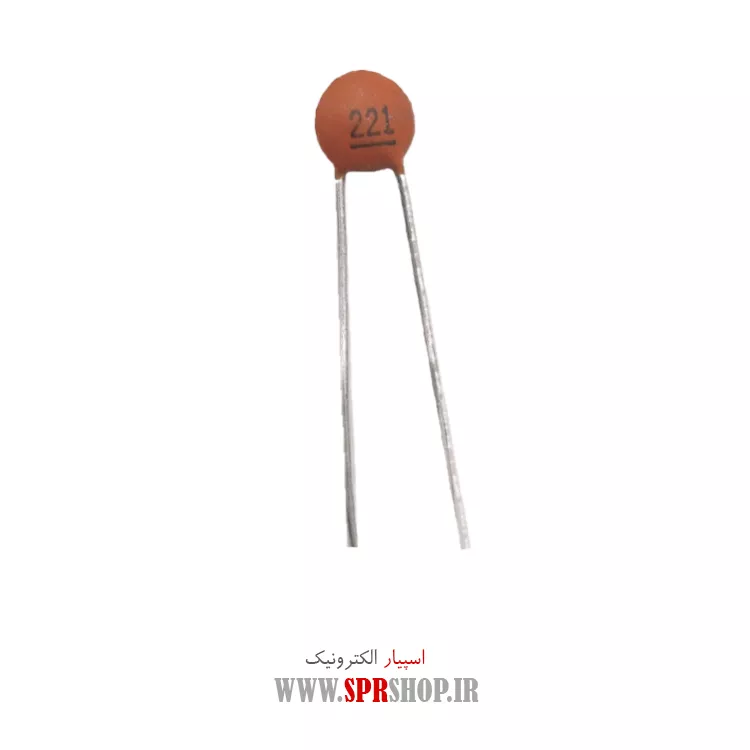 خازن عدسی 220PF 50V