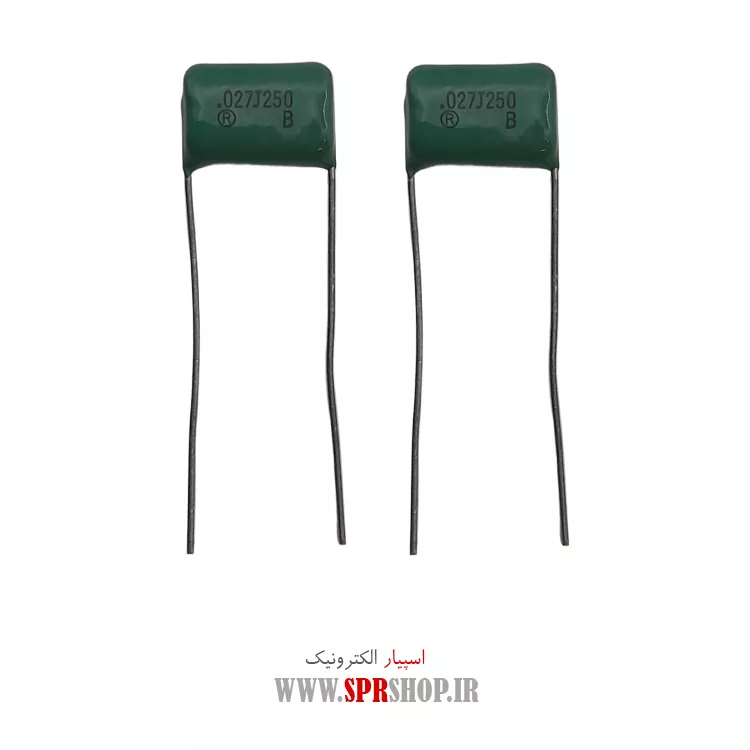 خازن پلی استر 27NF 250V