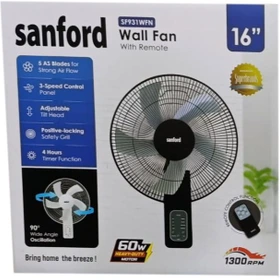 پنکه دیواری سانفورد مدل SF931WFN با کنترل