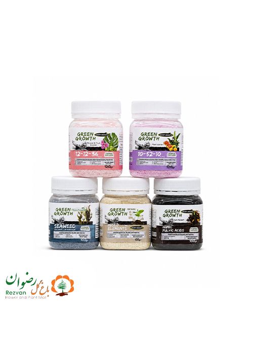 پکیج تغذیه تابستانی گیاهان آپارتمانی (گرین گروث)
