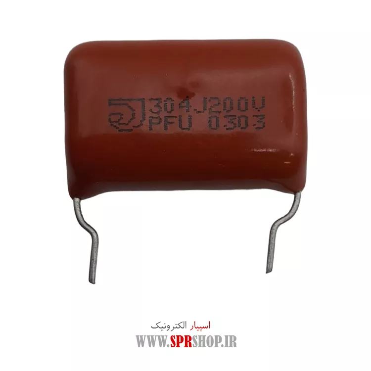 خازن پلی استر 300NF 200V