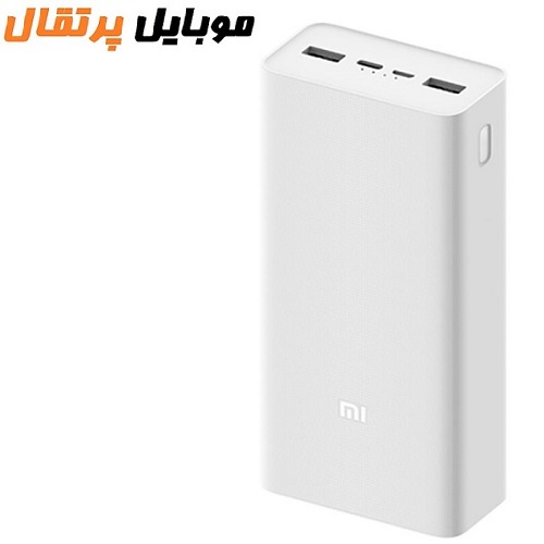 پاوربانک شیائومی مدل PB3018ZM ظرفیت 30000 میلی آمپر ساعت