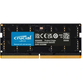 رم لپ تاپ کروشیال تک کاناله مدل CT32 ظرفیت 32 گیگابایت DDR5 فرکانس 4800 مگاهرتز تایمینگ CL40 SODIMM | RAM CRUCIAL CT32 32GB DDR5 4800MHz CL40 Laptop Memory