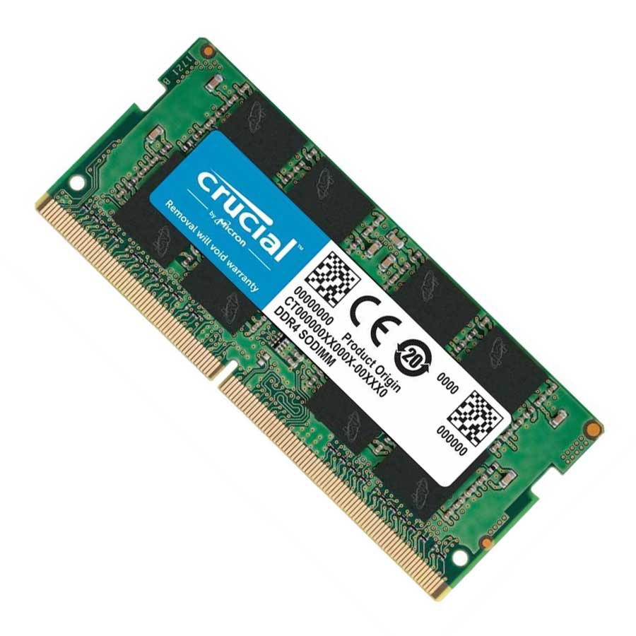 رم لپ تاپ کروشیال مدل 32GB DDR4 3200MHZ 1.2V CL22